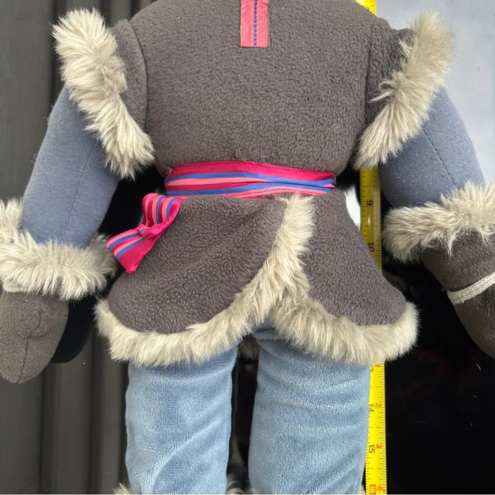 Disney Store Kristoff Plush 21” Frozen Doll Stuffed Toy – Large Soft Figure - Picture 7 of 10